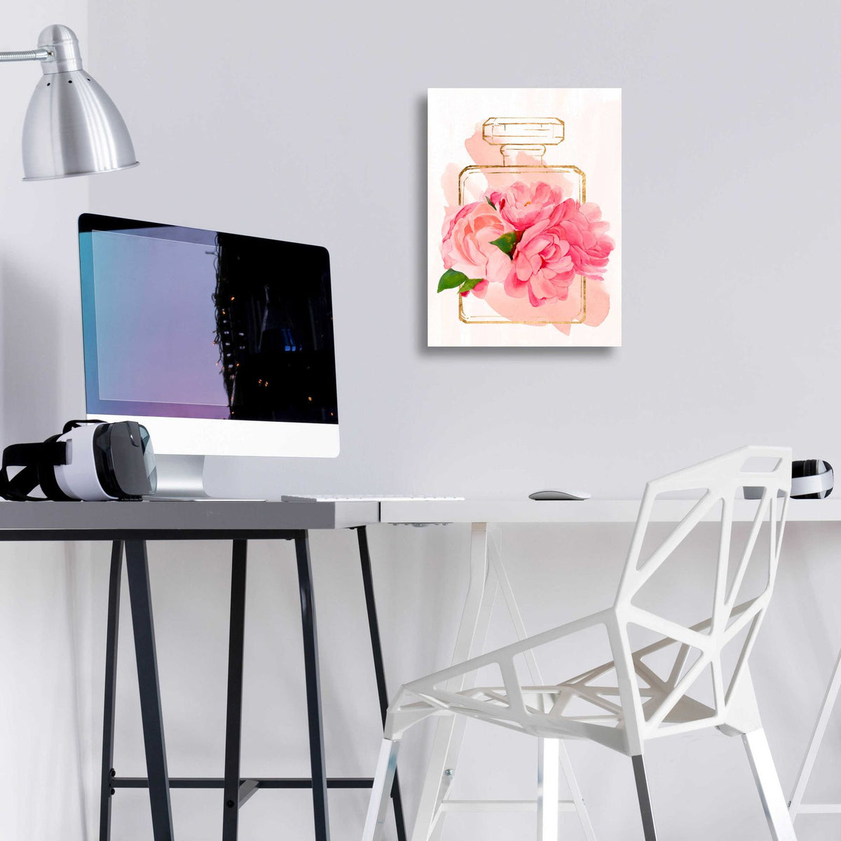 Perfume Bloom II by Annie Warren - 12x16 acrylic wall art in a room