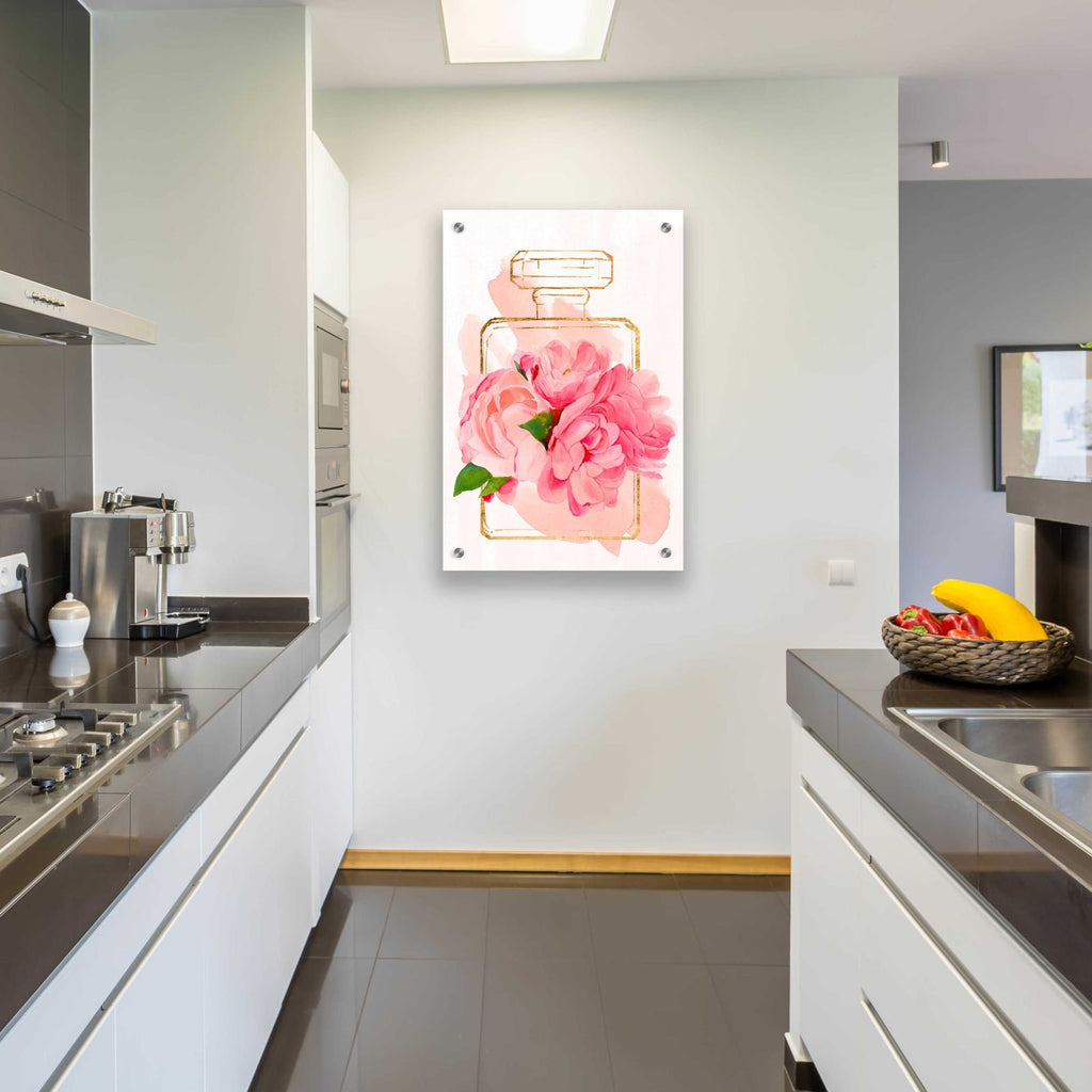Perfume Bloom II by Annie Warren - 24x36 acrylic wall art in a room