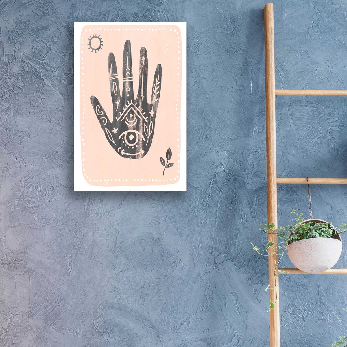 Oracle Reading II by Annie Warren - 16x24 acrylic wall art in a room