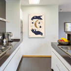 Moon Hands I by Annie Warren - 24x36 acrylic wall art in a room