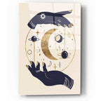 Moon Hands I by Annie Warren acrylic glass wall art
