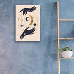 Moon Hands II by Annie Warren - 16x24 acrylic wall art in a room