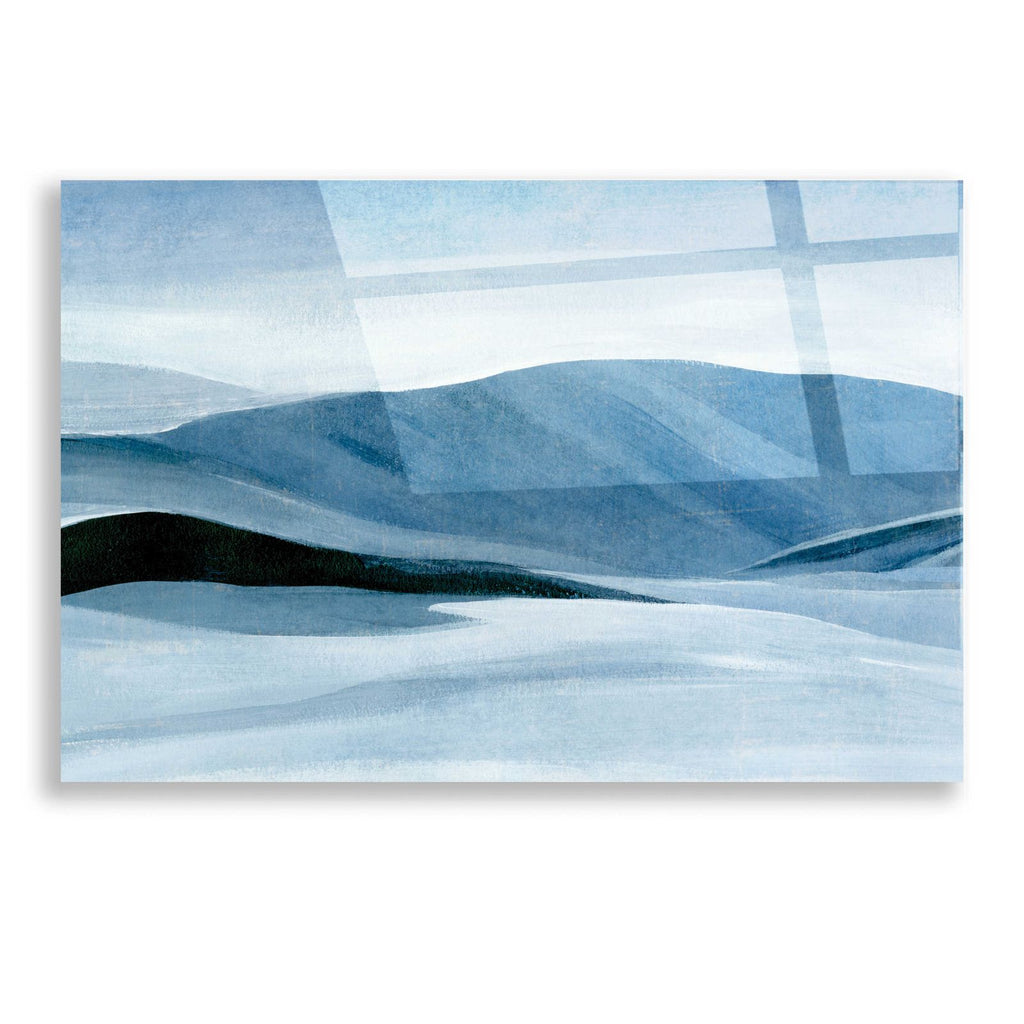 Indigo Range I by Annie Warren acrylic glass wall art