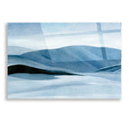 Indigo Range I by Annie Warren acrylic glass wall art