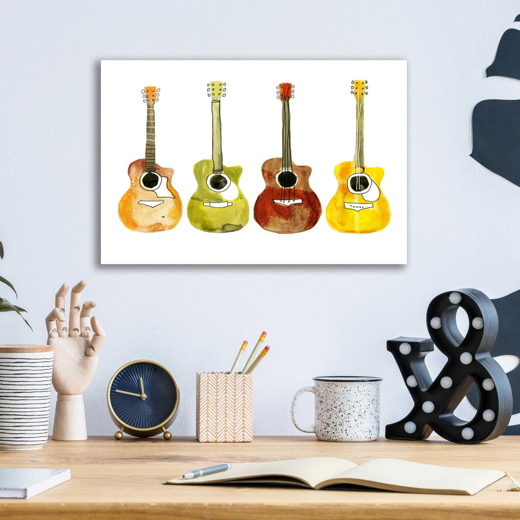 String Band II by Annie Warren - 16x12 acrylic wall art in a room