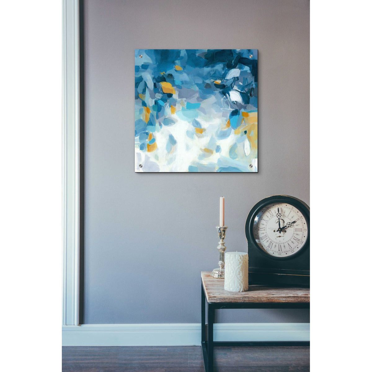Blue Dreams by Christina Long - 24x24 acrylic wall art in a room