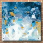 Blue Dreams by Christina Long - 36x36 acrylic wall art in a room