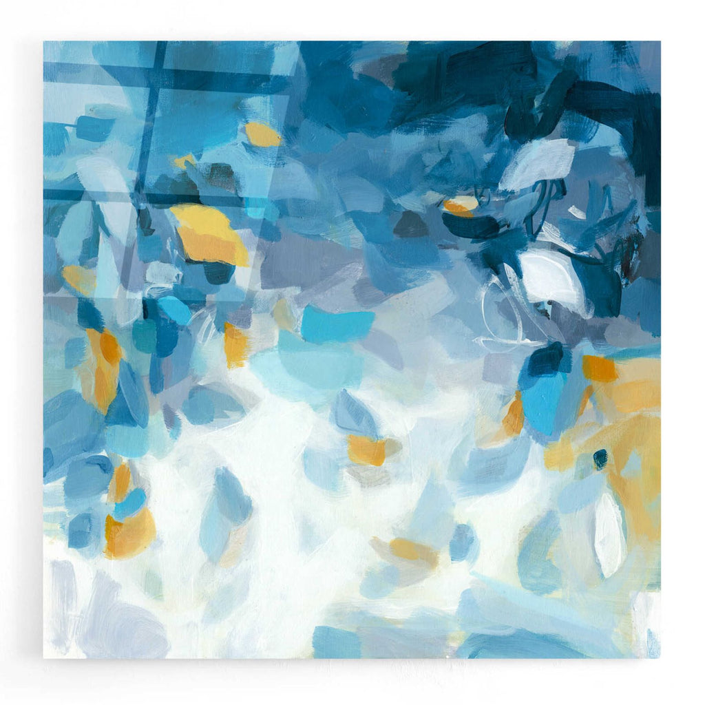 Blue Dreams by Christina Long acrylic glass wall art