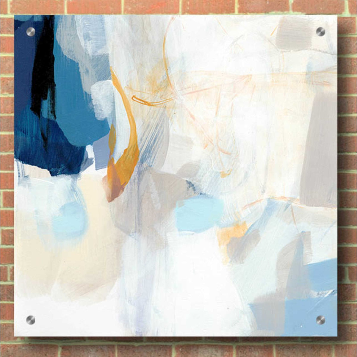 Lost at Sea by Christina Long - 36x36 acrylic wall art in a room