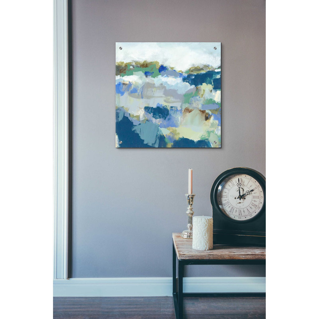 Dusty Roads II by Christina Long - 24x24 acrylic wall art in a room