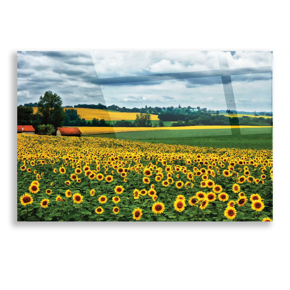 Pastoral Countryside IV by Colby Chester acrylic glass wall art