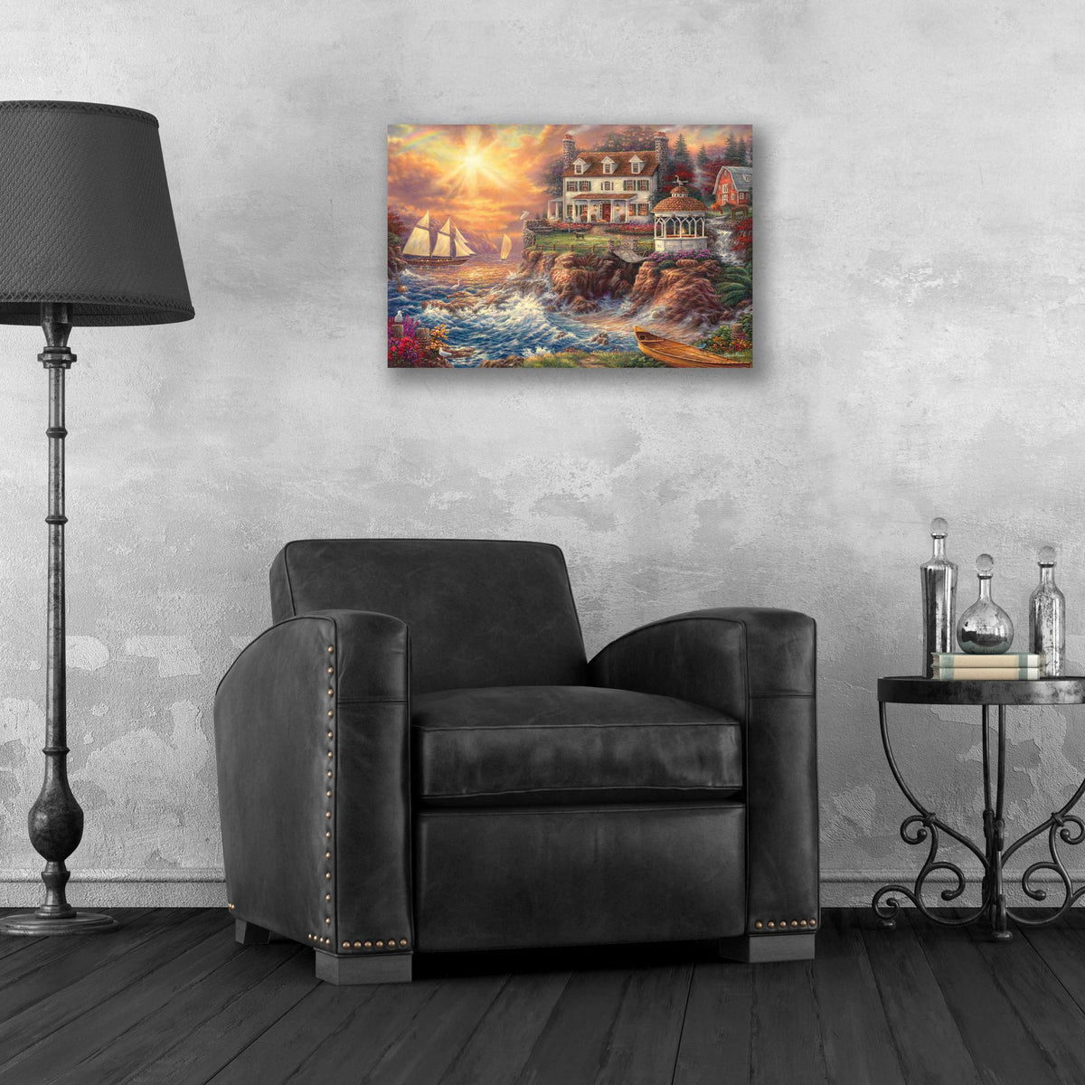 Epic Art 'Life Above the Fray' by Chuck Pinson, Acrylic Glass Wall Art,24x16