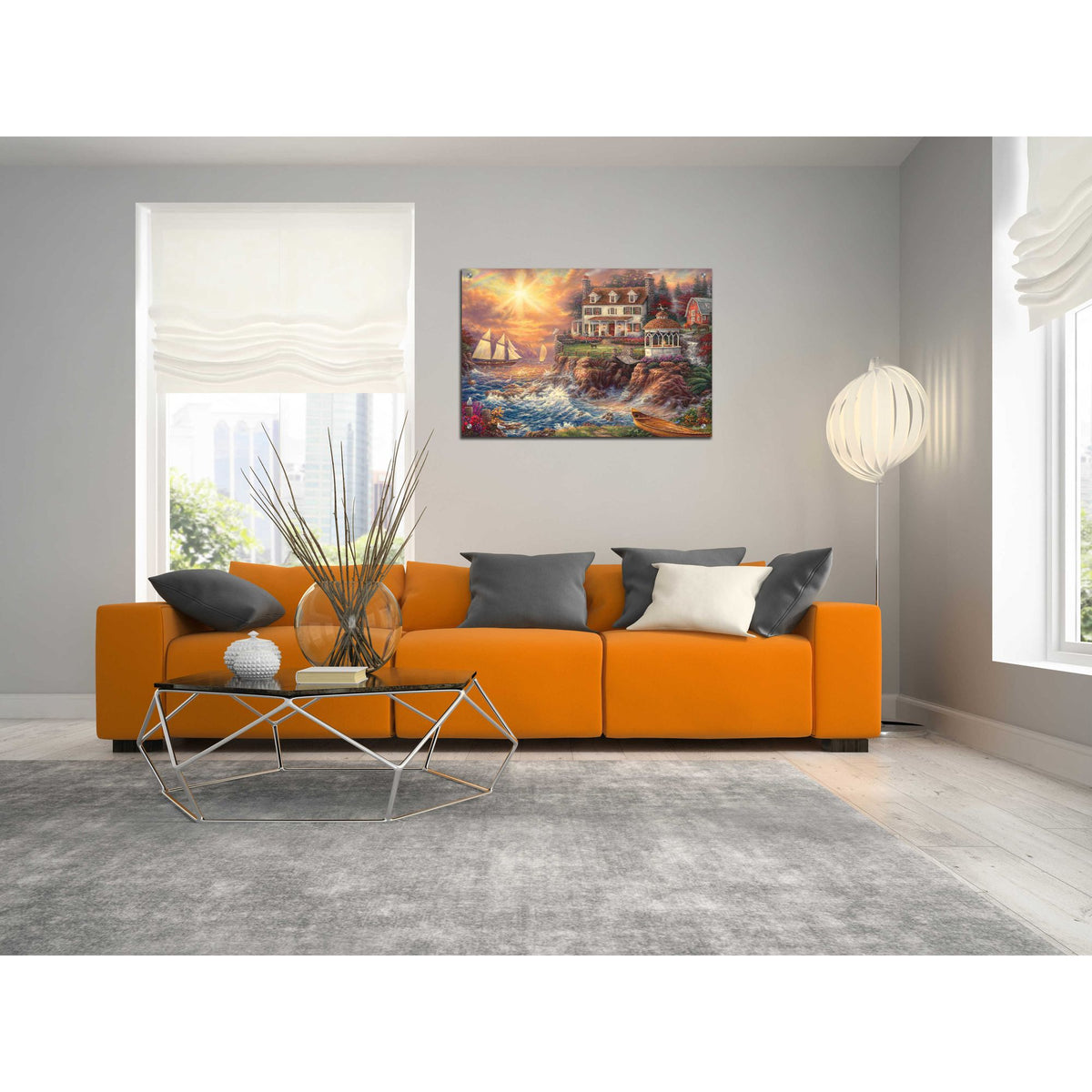 Epic Art 'Life Above the Fray' by Chuck Pinson, Acrylic Glass Wall Art,36x24