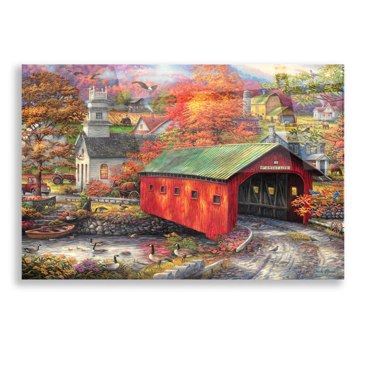 Epic Art 'The Sweet Life' by Chuck Pinson, Acrylic Glass Wall Art
