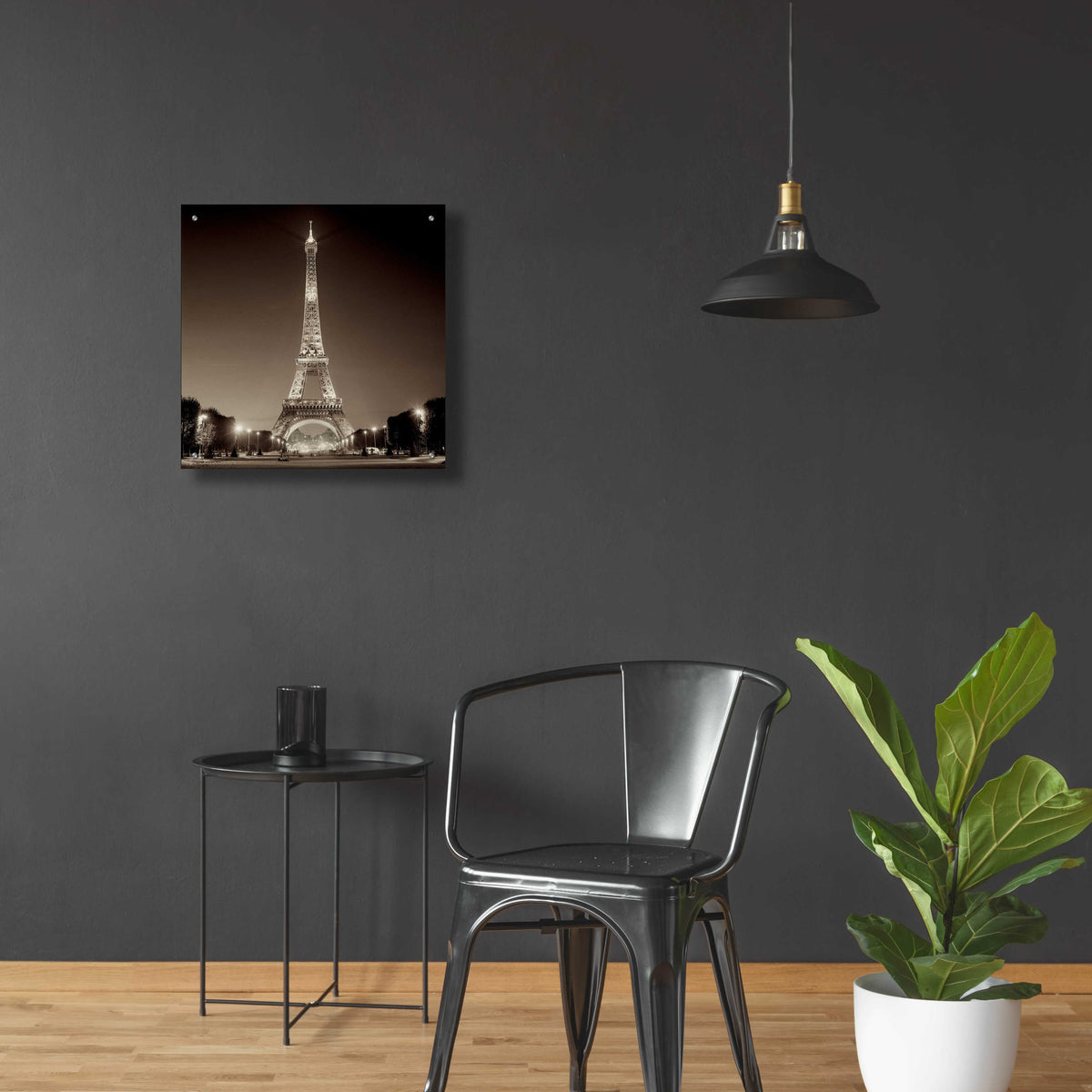 Epic Art 'Tour Eiffel 1' by Alan Blaustein Acrylic Glass Wall Art,24x24