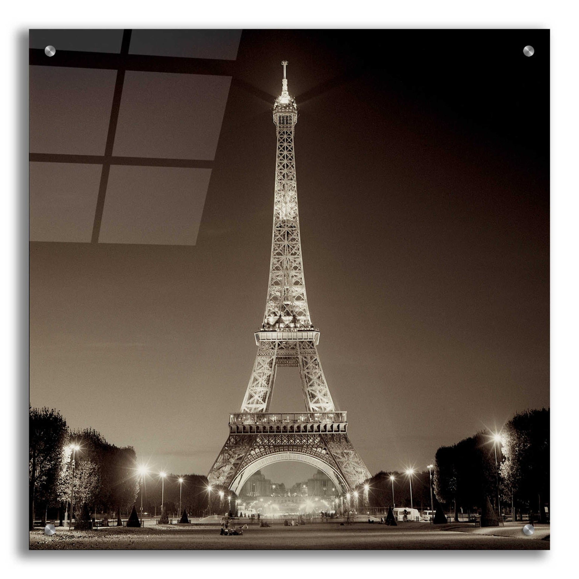 Epic Art 'Tour Eiffel 1' by Alan Blaustein Acrylic Glass Wall Art,24x24