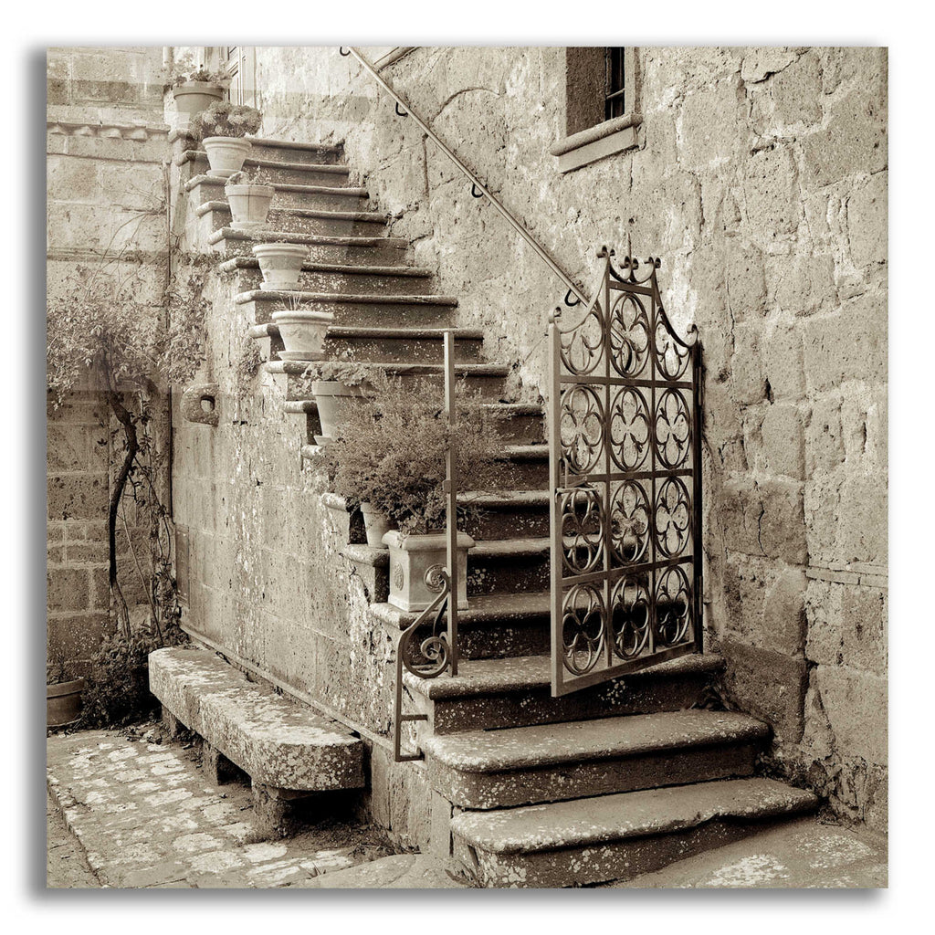 Epic Art 'Umbria Scala 1' by Alan Blaustein Acrylic Glass Wall Art