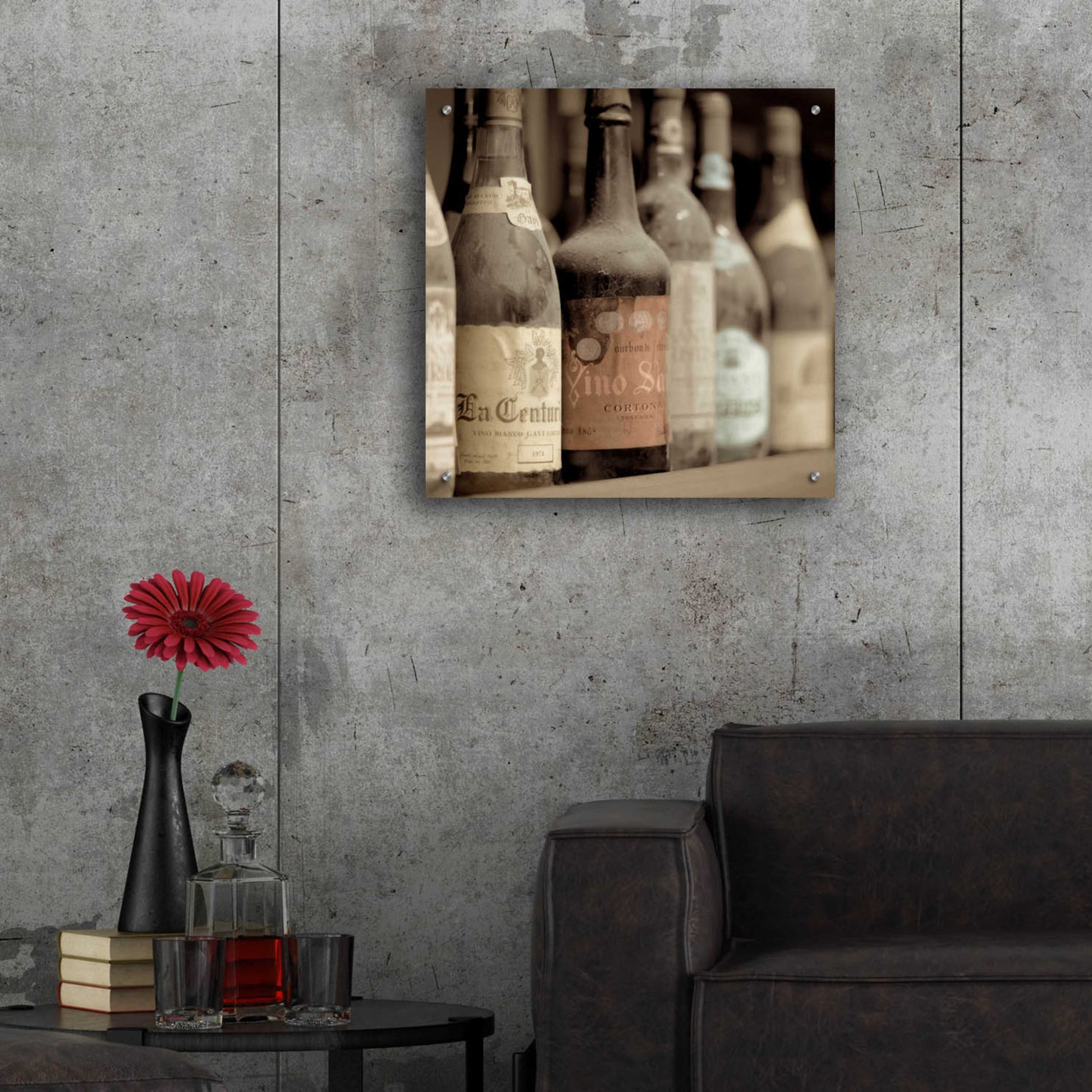 Epic Art 'Enoteca Cortona 1' by Alan Blaustein Acrylic Glass Wall Art,24x24