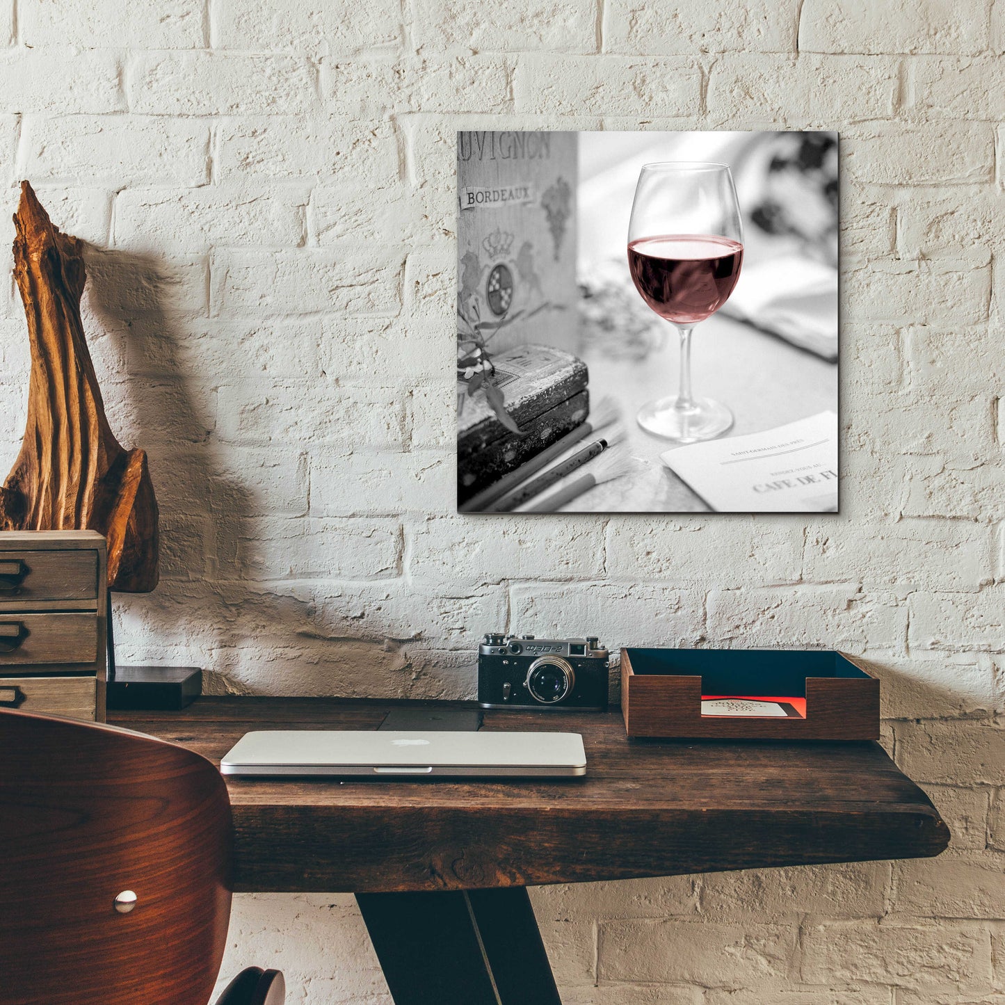 Epic Art 'Vin Rouge' by Alan Blaustein Acrylic Glass Wall Art,12x12