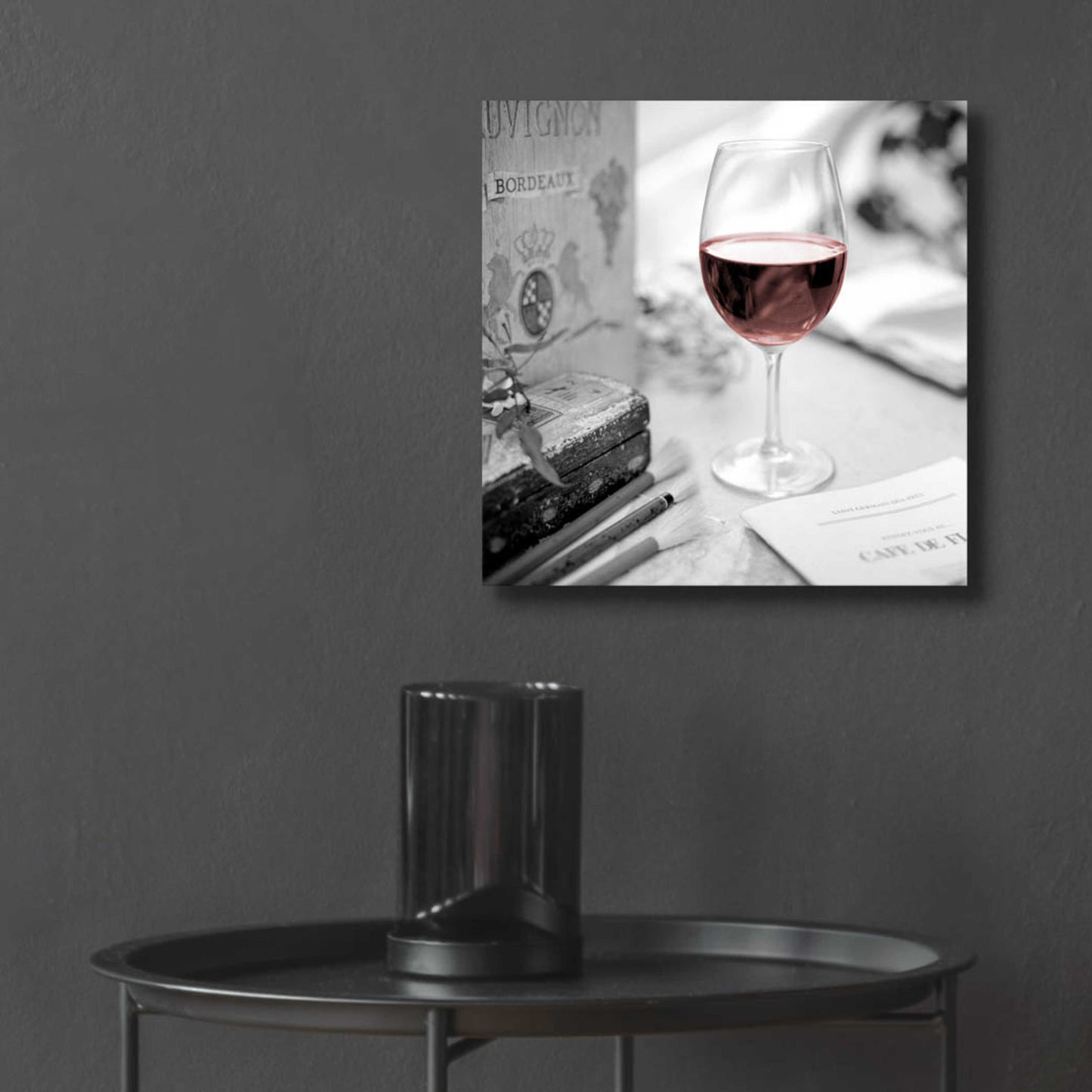 Epic Art 'Vin Rouge' by Alan Blaustein Acrylic Glass Wall Art,12x12