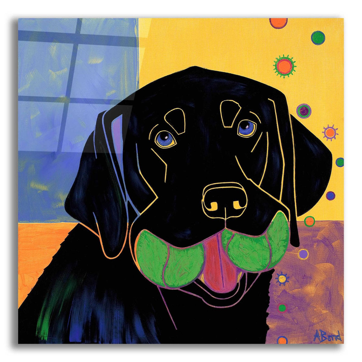 Baller by Angela Bond acrylic glass wall art