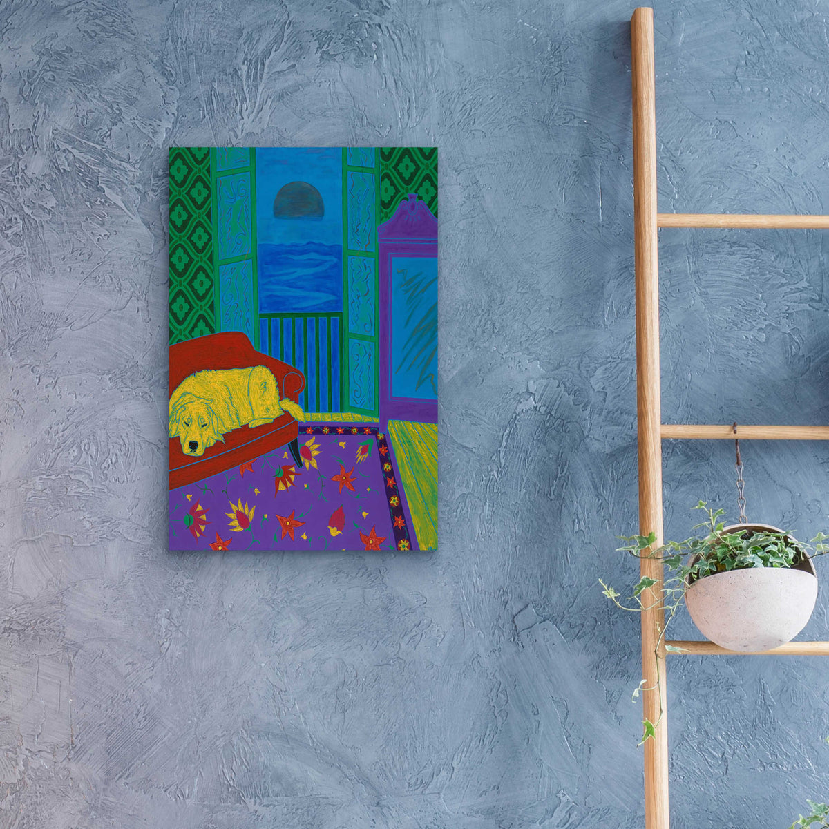 Epic Art 'Dreaming of Possibilities' by Angela Bond Acrylic Glass Wall Art,16x24