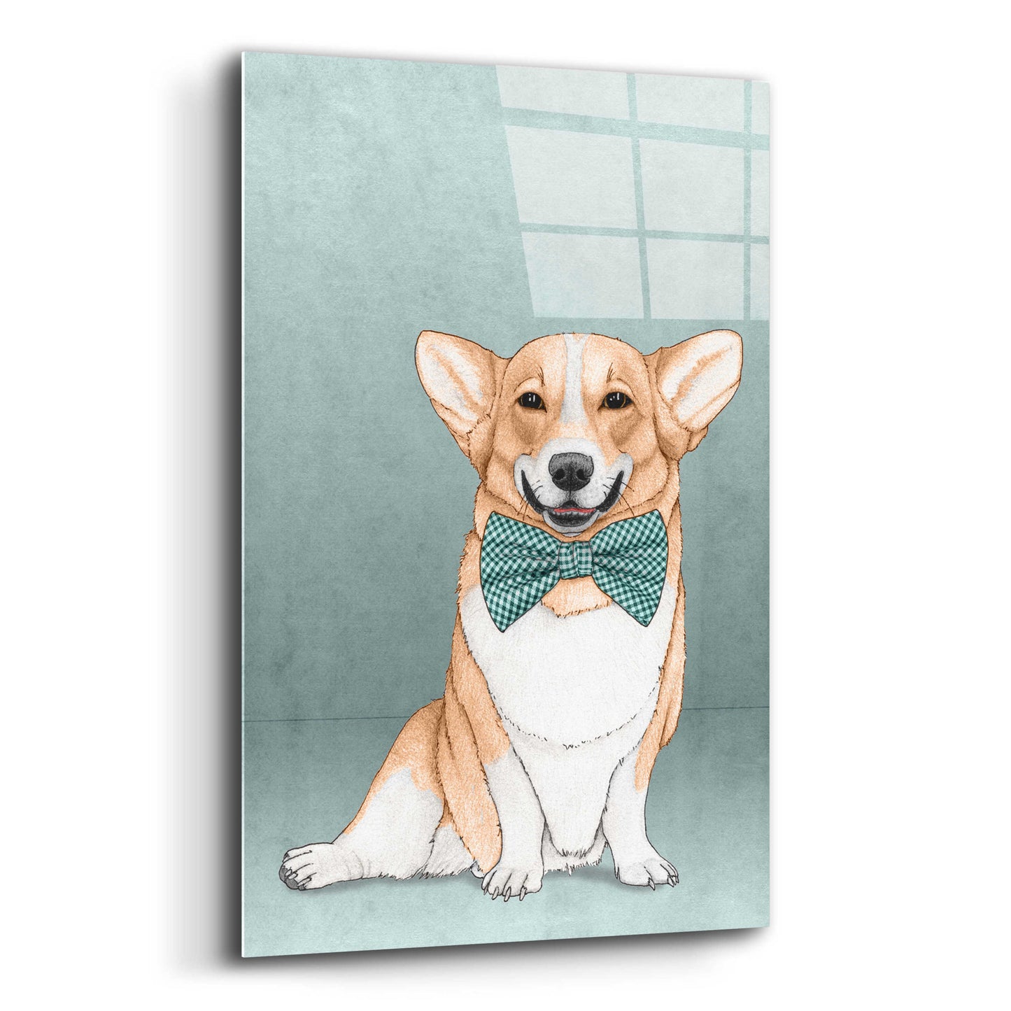 Epic Art 'Corgi Dog' by Barruf Acrylic Glass Wall Art,12x16