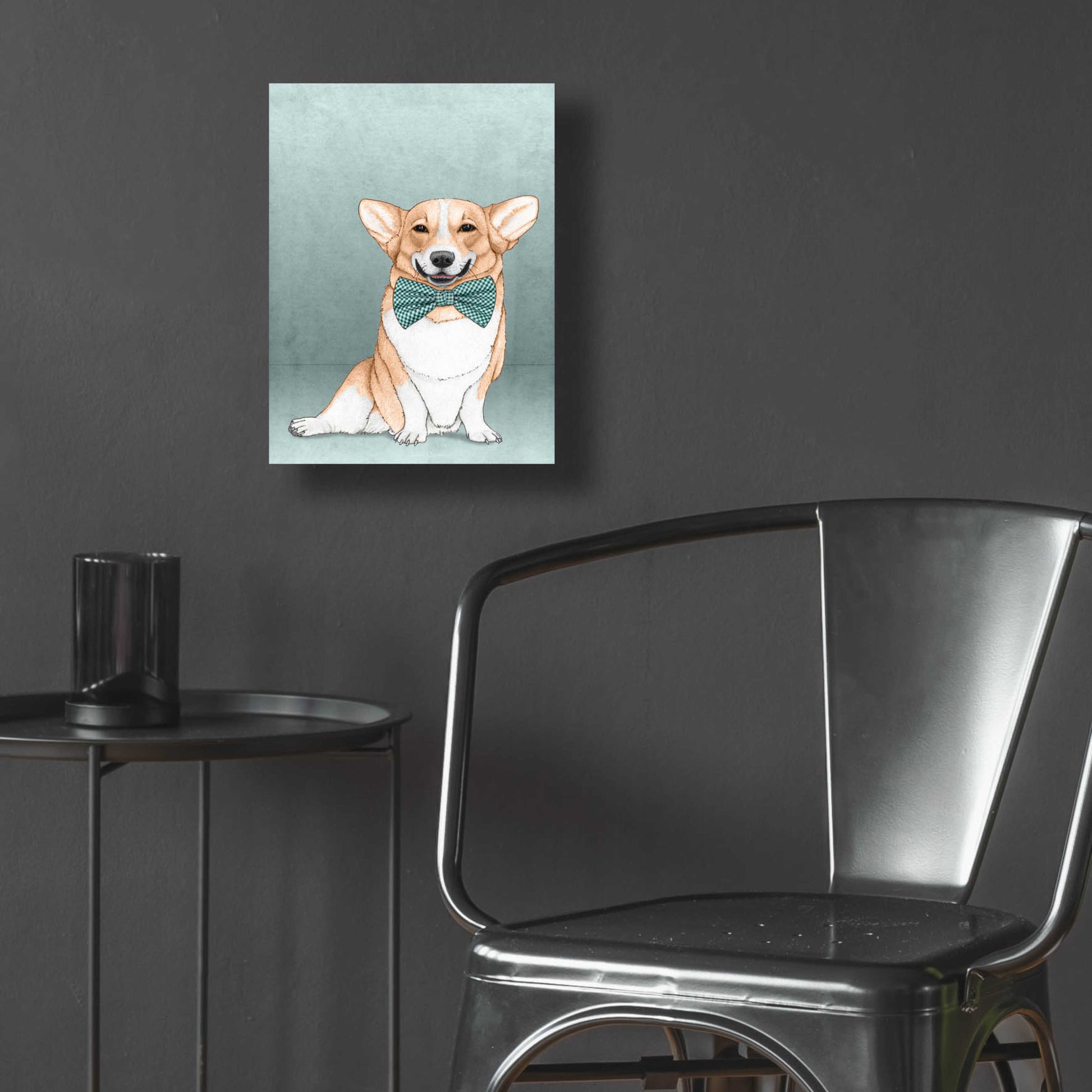 Epic Art 'Corgi Dog' by Barruf Acrylic Glass Wall Art,12x16