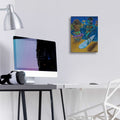 She's the Bomb by Beatnik - 12x16 acrylic wall art in a room
