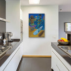 She's the Bomb by Beatnik - 24x36 acrylic wall art in a room