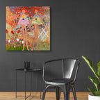 Across the Universe by Caroline Benchétrit - 36x36 acrylic wall art in a room