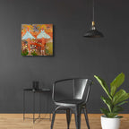 Desert Dance by Caroline Benchétrit - 24x24 acrylic wall art in a room