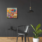 Love Is All There Is by Caroline Benchétrit - 24x24 acrylic wall art in a room