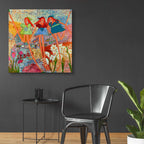 Love Is All There Is by Caroline Benchétrit - 36x36 acrylic wall art in a room
