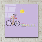 Tour de Girls 2 by Caroline Benchétrit - 12x12 acrylic wall art in a room
