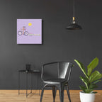 Tour de Girls 2 by Caroline Benchétrit - 24x24 acrylic wall art in a room
