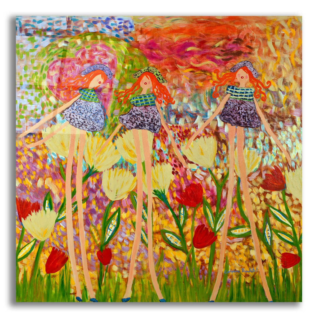 Three Friends by Caroline Benchétrit acrylic glass wall art
