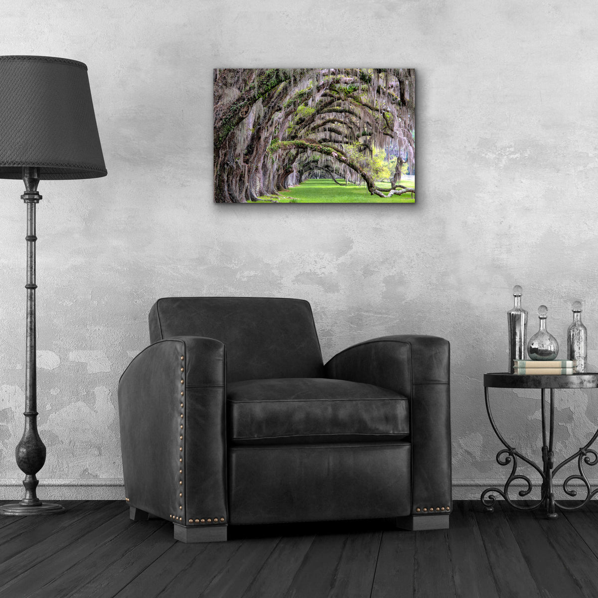 Epic Art 'Hanging to the Right' by Daniel Burt Acrylic Glass Wall Art,24x16