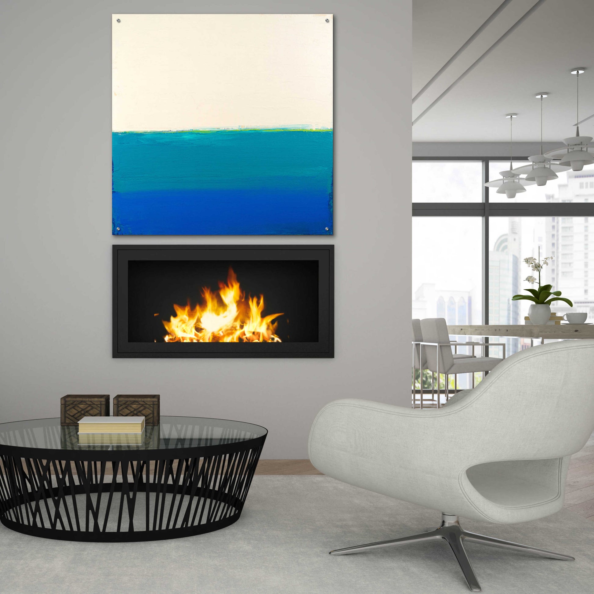 Epic Art 'Above and Below' by Don Bishop Acrylic Glass Wall Art,36x36