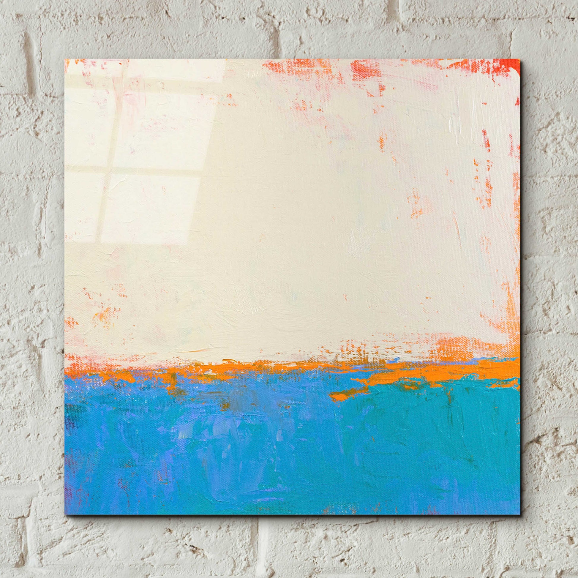 Epic Art 'Calm Seas' by Don Bishop Acrylic Glass Wall Art,12x12