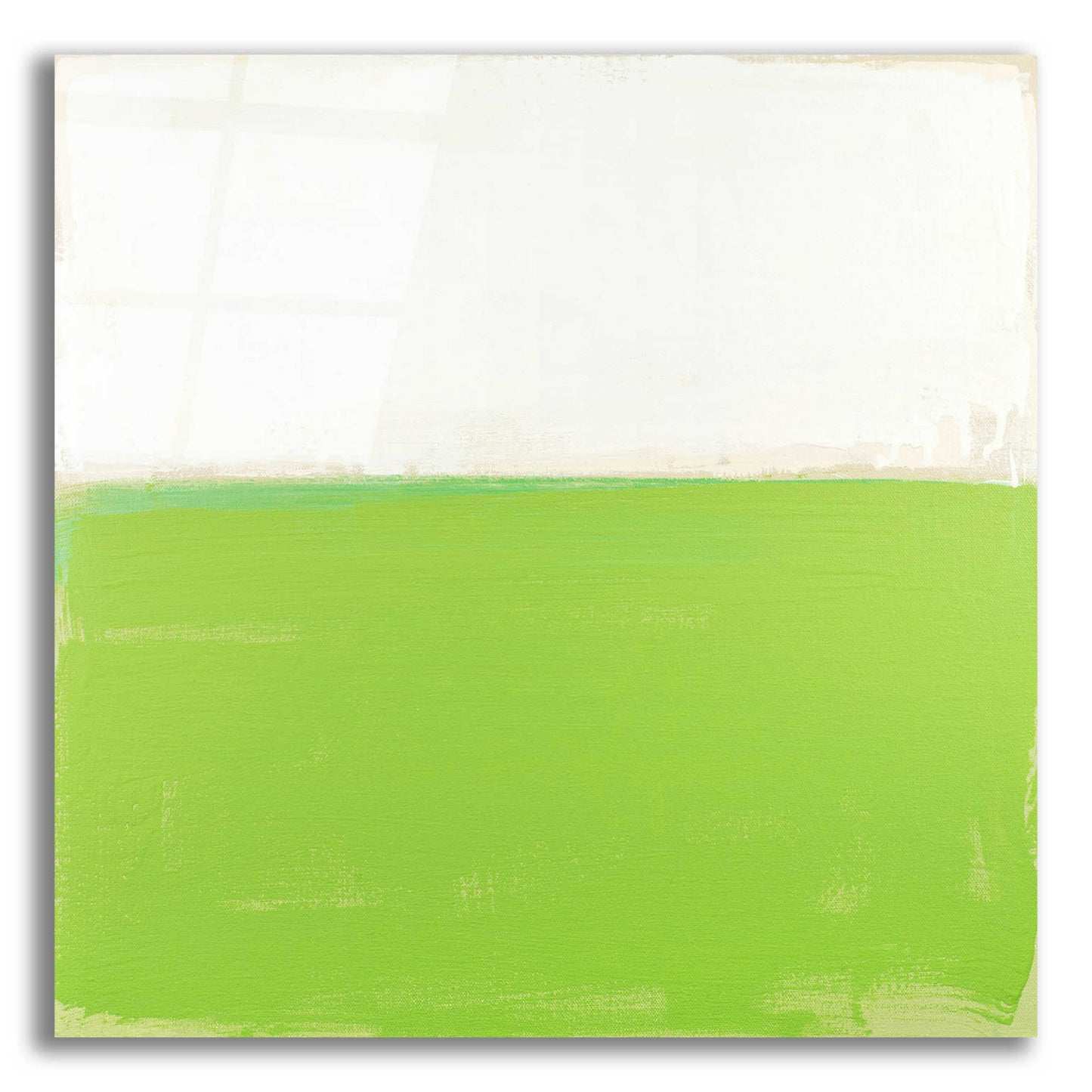 Epic Art 'Fresh Green' by Don Bishop Acrylic Glass Wall Art,12x12