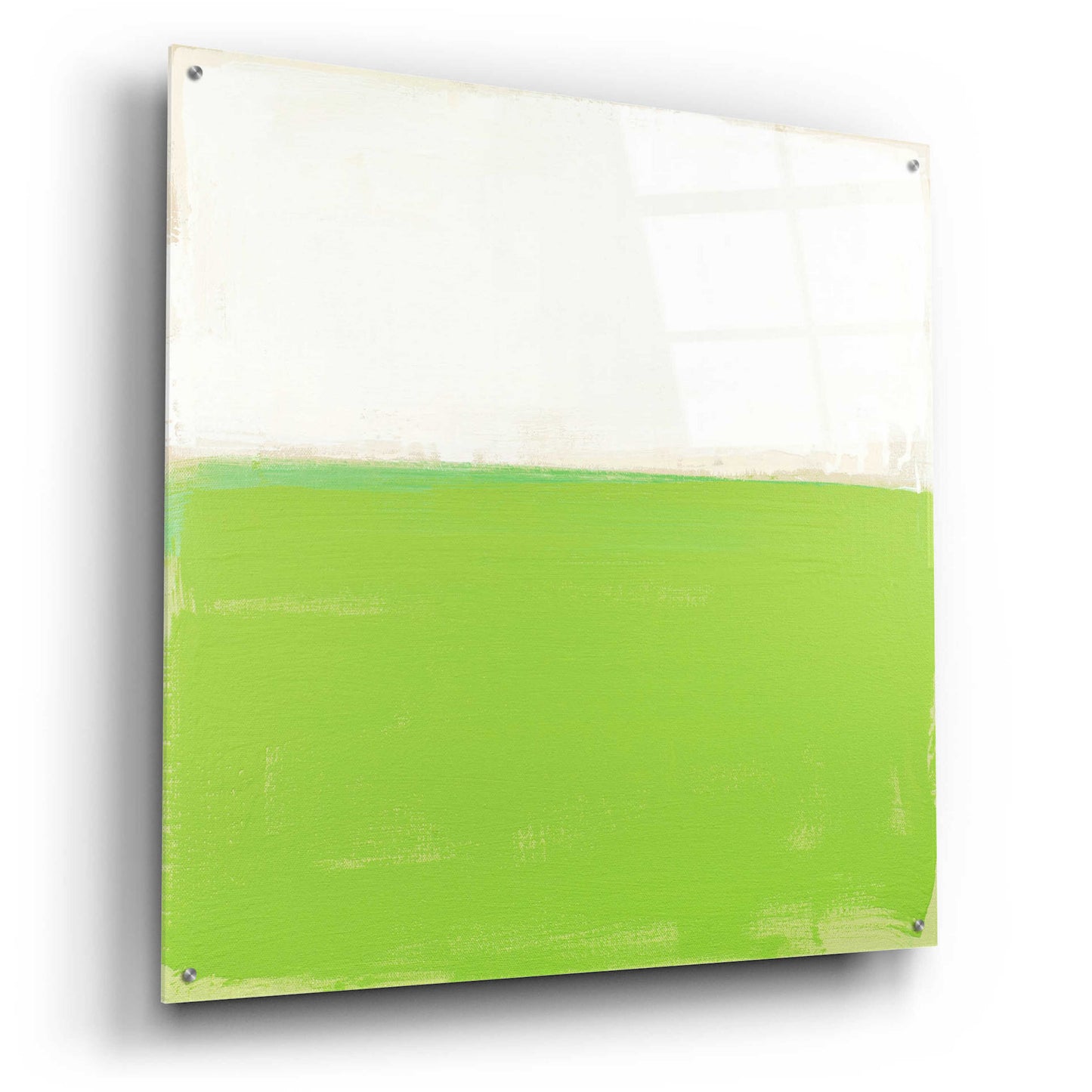 Epic Art 'Fresh Green' by Don Bishop Acrylic Glass Wall Art,36x36