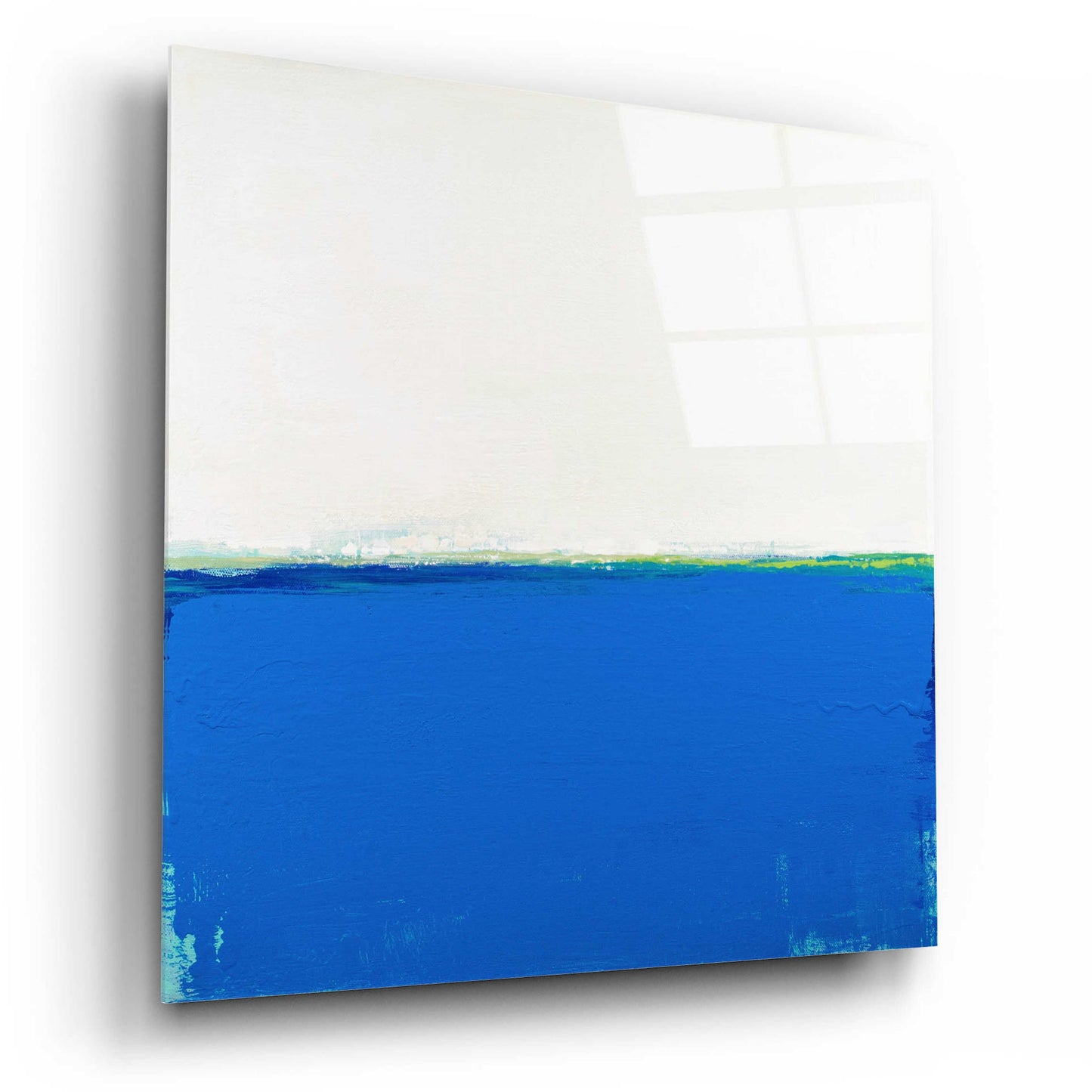 Epic Art 'Open Blue' by Don Bishop Acrylic Glass Wall Art,12x12