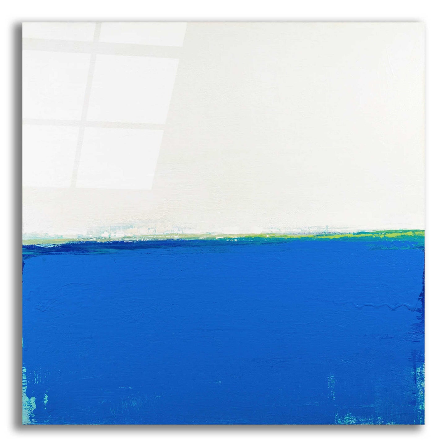 Epic Art 'Open Blue' by Don Bishop Acrylic Glass Wall Art,12x12