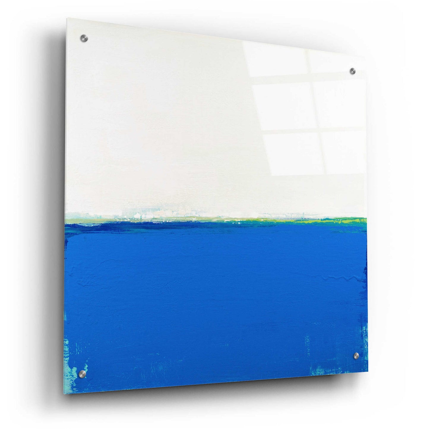 Epic Art 'Open Blue' by Don Bishop Acrylic Glass Wall Art,24x24