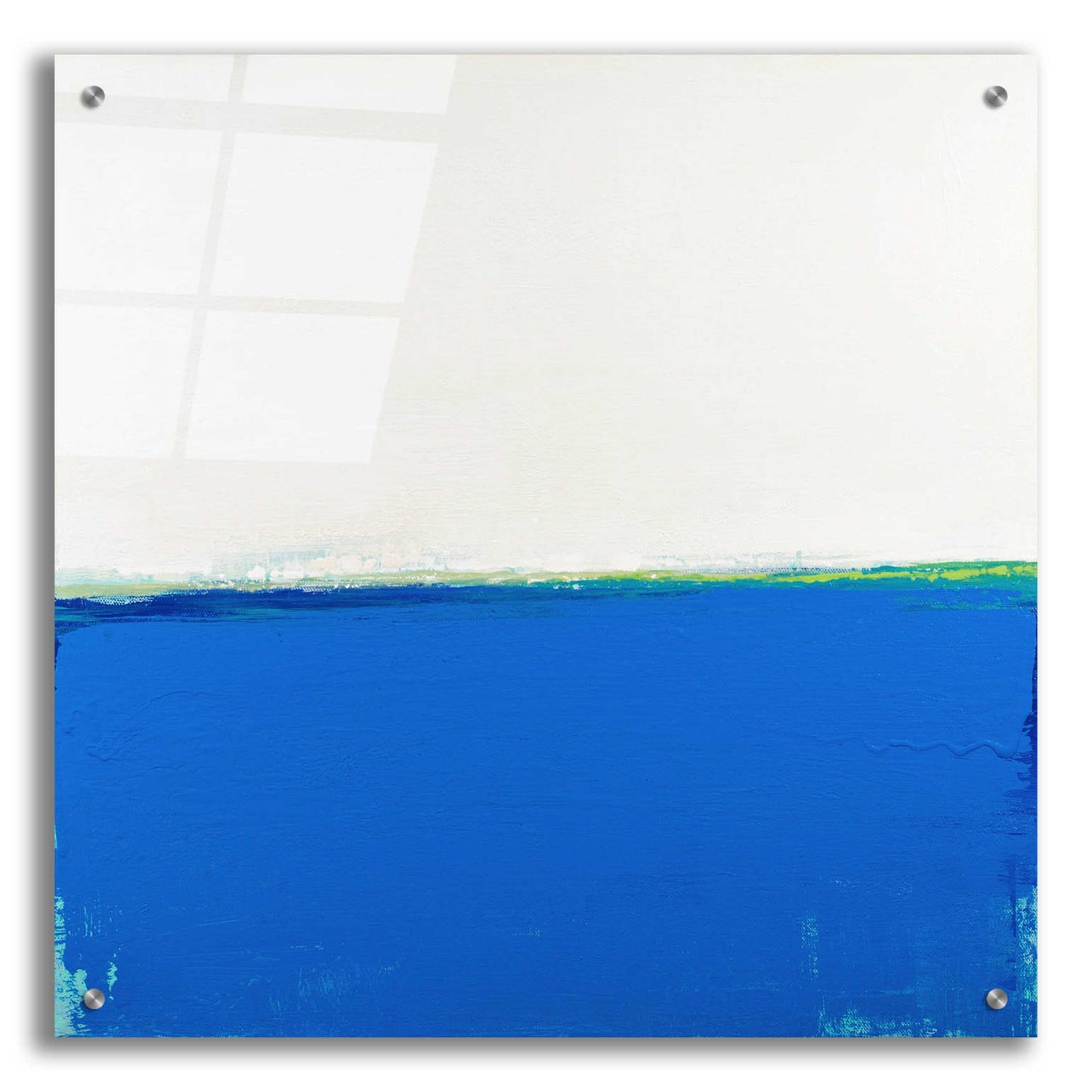 Epic Art 'Open Blue' by Don Bishop Acrylic Glass Wall Art,24x24