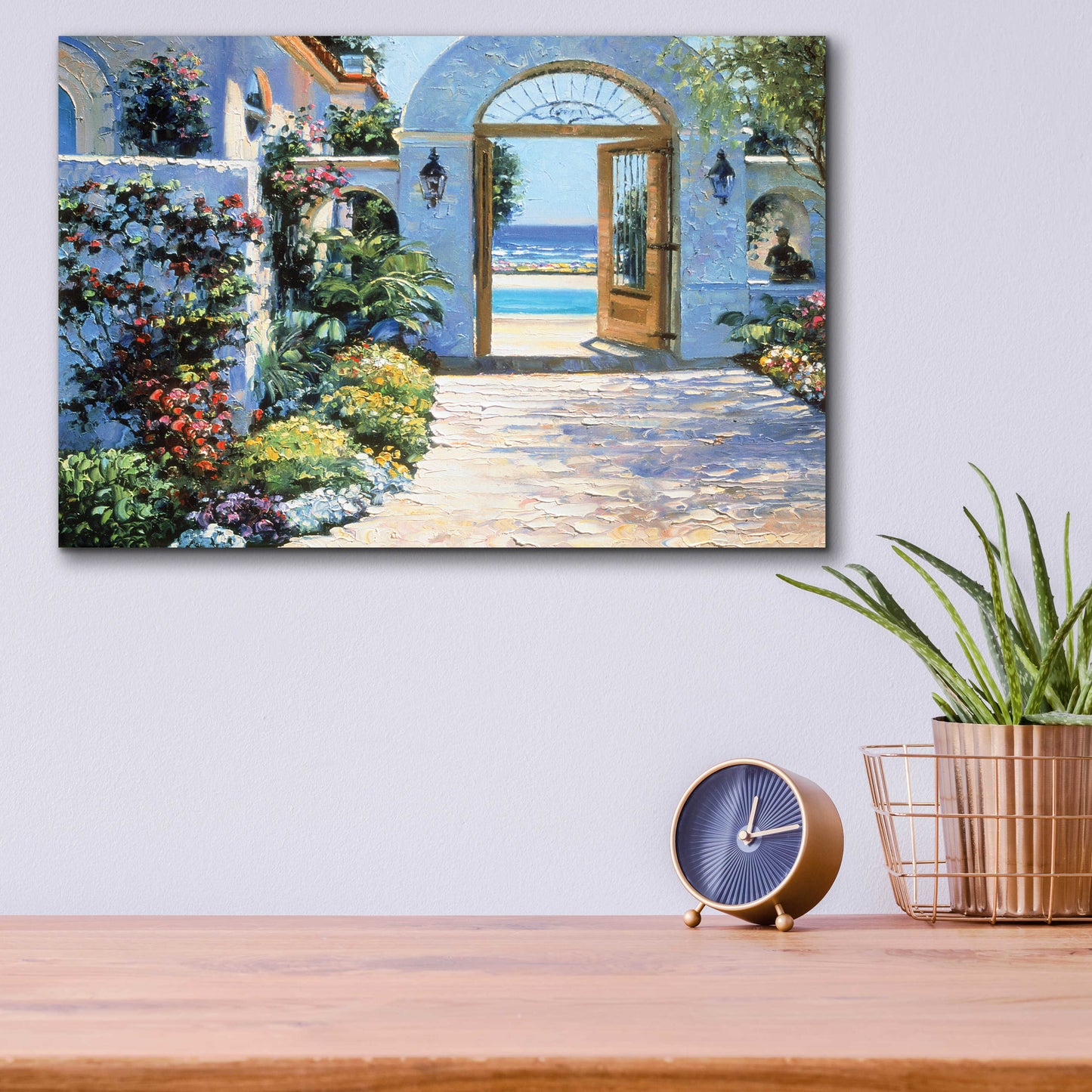 Epic Art 'Hotel California' by Howard Behrens Acrylic Glass Wall Art,16x12