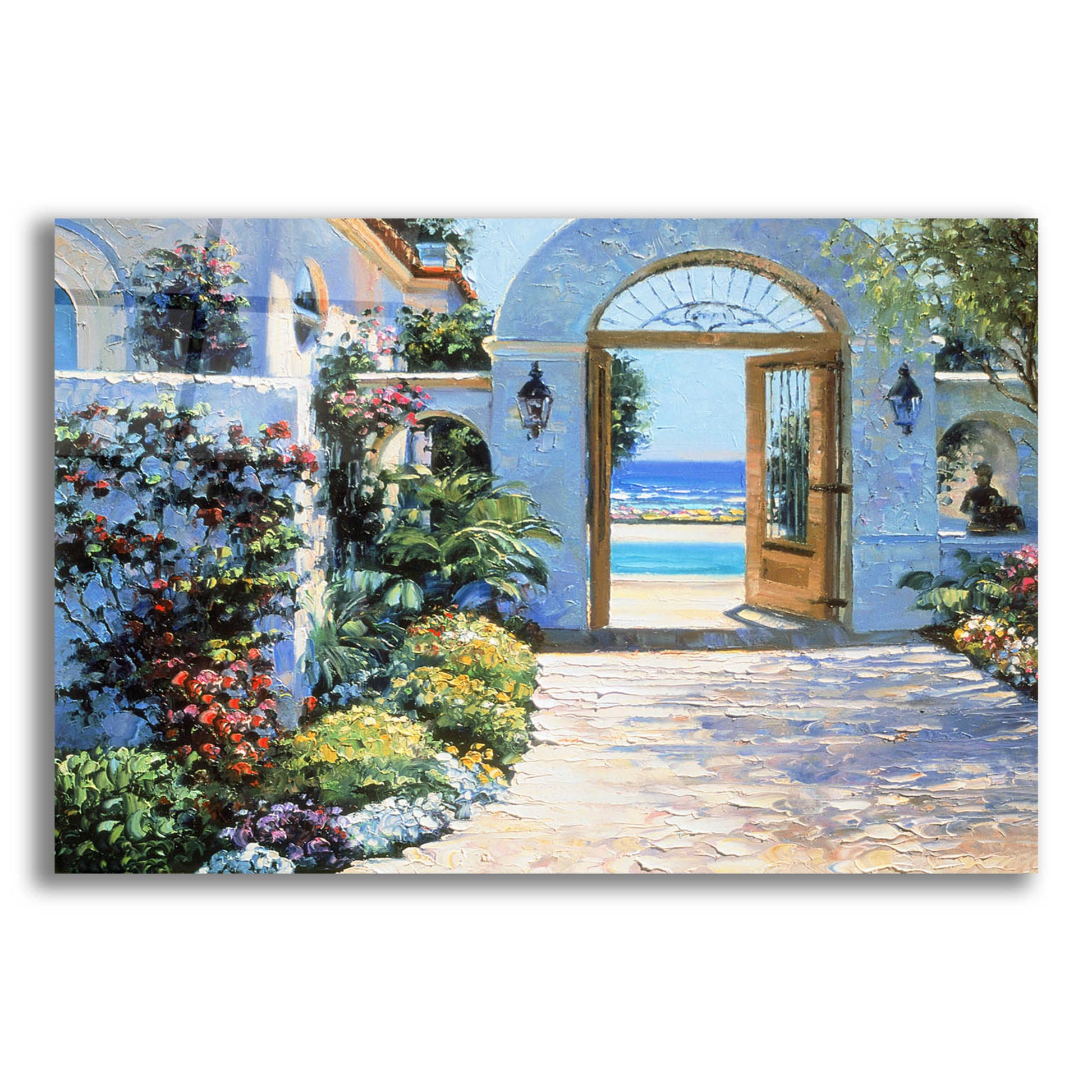 Epic Art 'Hotel California' by Howard Behrens Acrylic Glass Wall Art,16x12