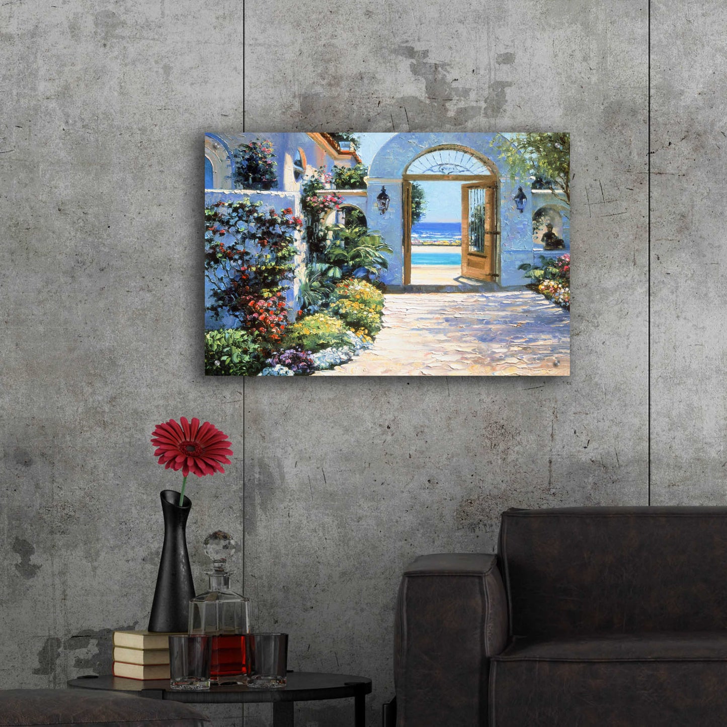 Epic Art 'Hotel California' by Howard Behrens Acrylic Glass Wall Art,36x24