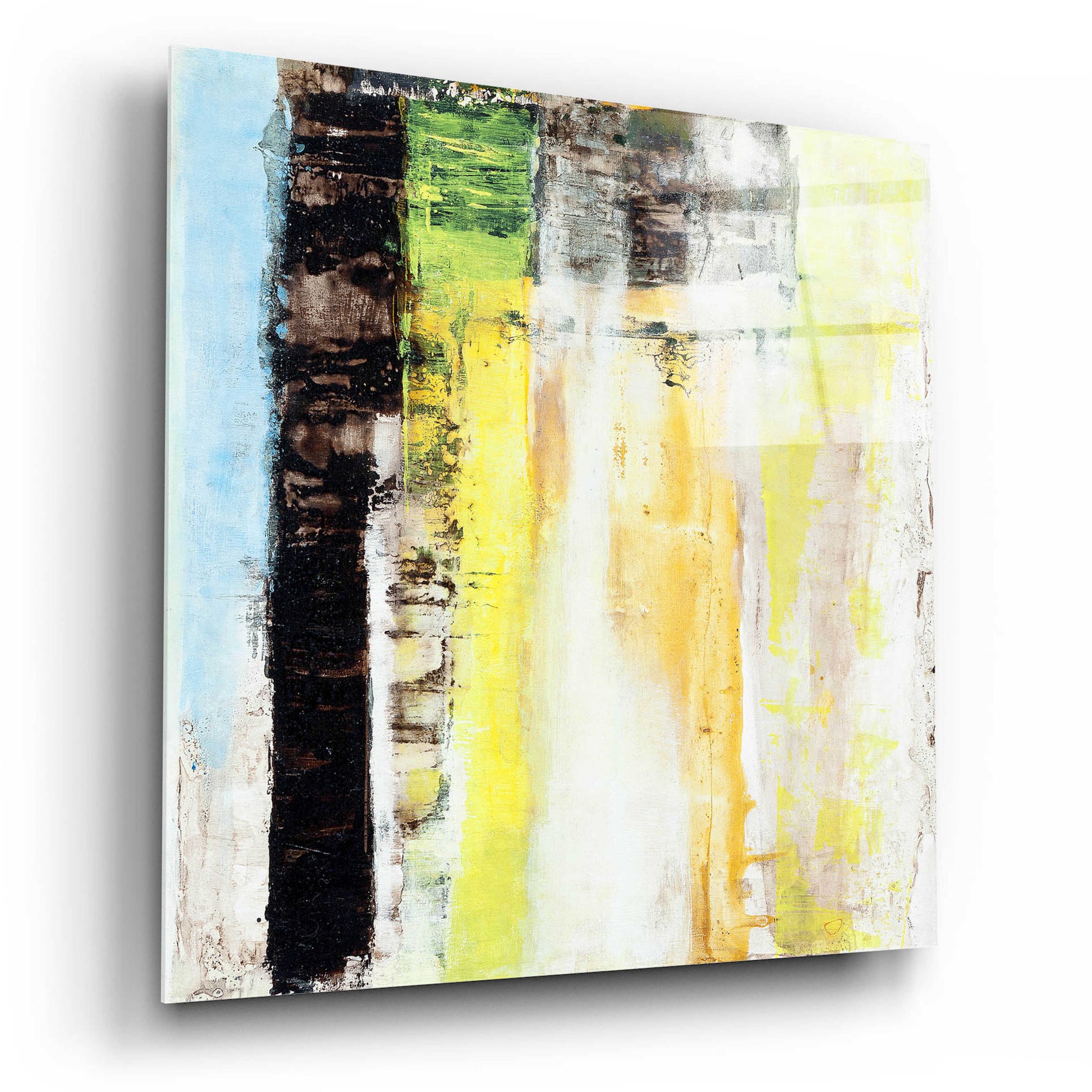 Epic Art 'Serie Codigo 11' by Ines Benedicto Acrylic Glass Wall Art,12x12